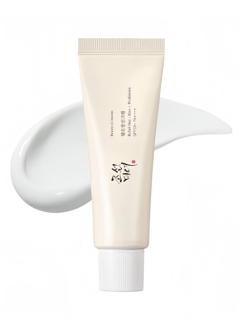 ريليف صن رايس   واقي شمس للبشرة مع بروبيوتيك للترطيب SPF 50 PA   واقي شمس كوري للعناية بالبشرة 50مل - Image 1